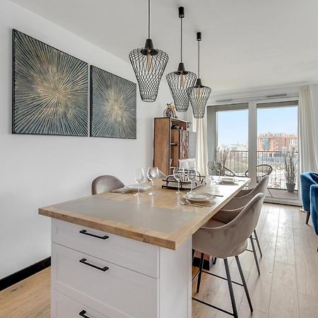 Chlebova - Riverside View Terrace, Free Parking, Gym & Kidsplay By Downtown Apartments Gdansk Exterior photo