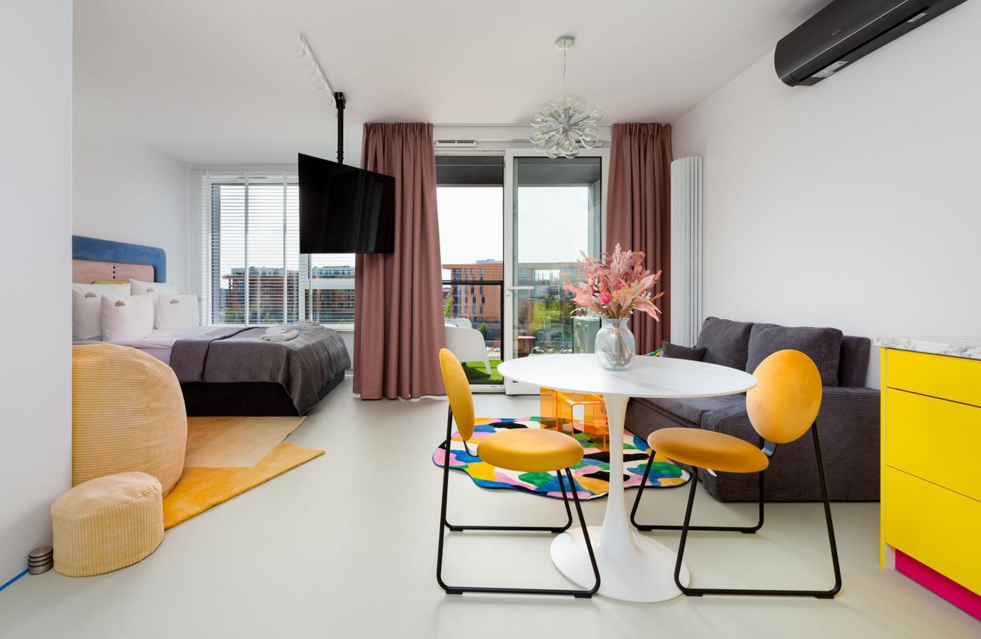 Chlebova - Riverside View Terrace, Free Parking, Gym & Kidsplay By Downtown Apartments Gdansk Room photo