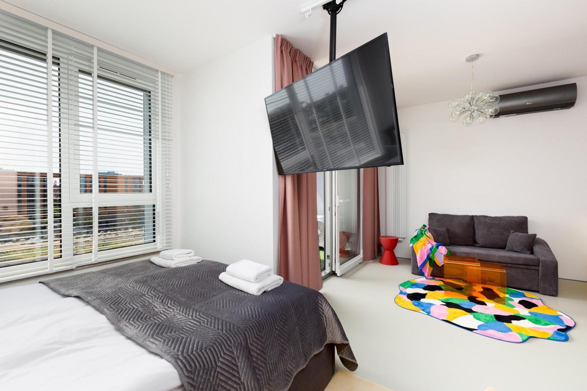 Chlebova - Riverside View Terrace, Free Parking, Gym & Kidsplay By Downtown Apartments Gdansk Room photo