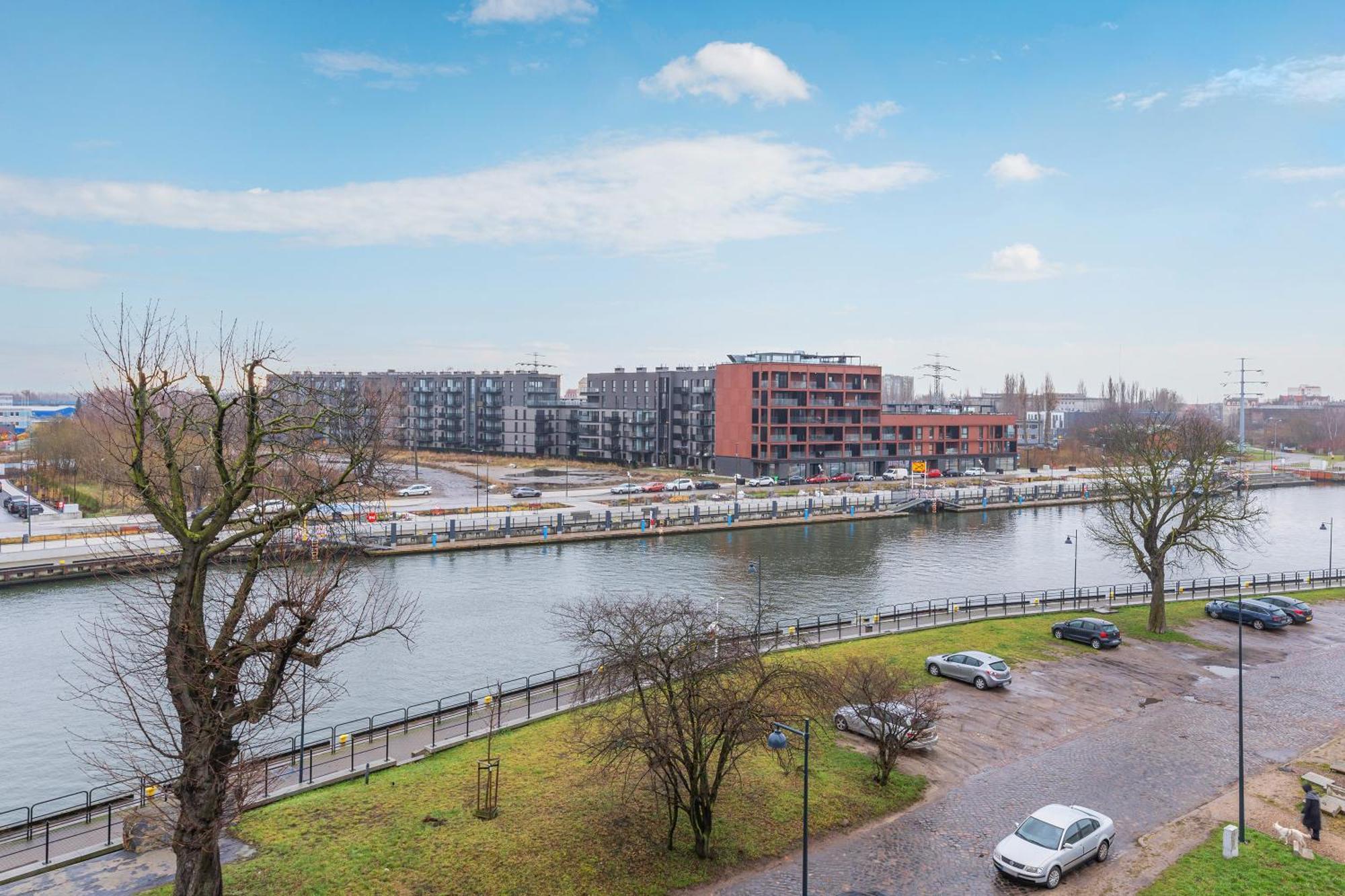 Chlebova - Riverside View Terrace, Free Parking, Gym & Kidsplay By Downtown Apartments Gdansk Room photo