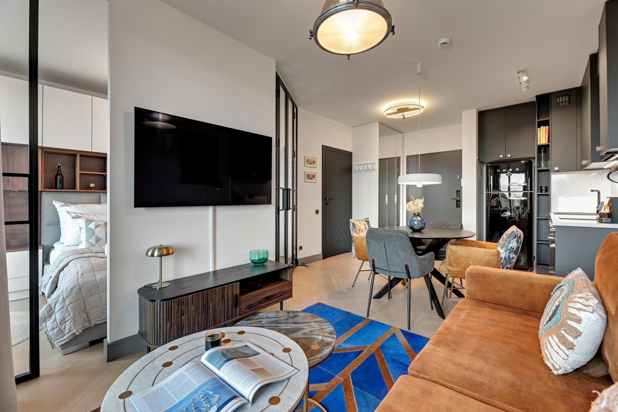 Chlebova - Riverside View Terrace, Free Parking, Gym & Kidsplay By Downtown Apartments Gdansk Room photo