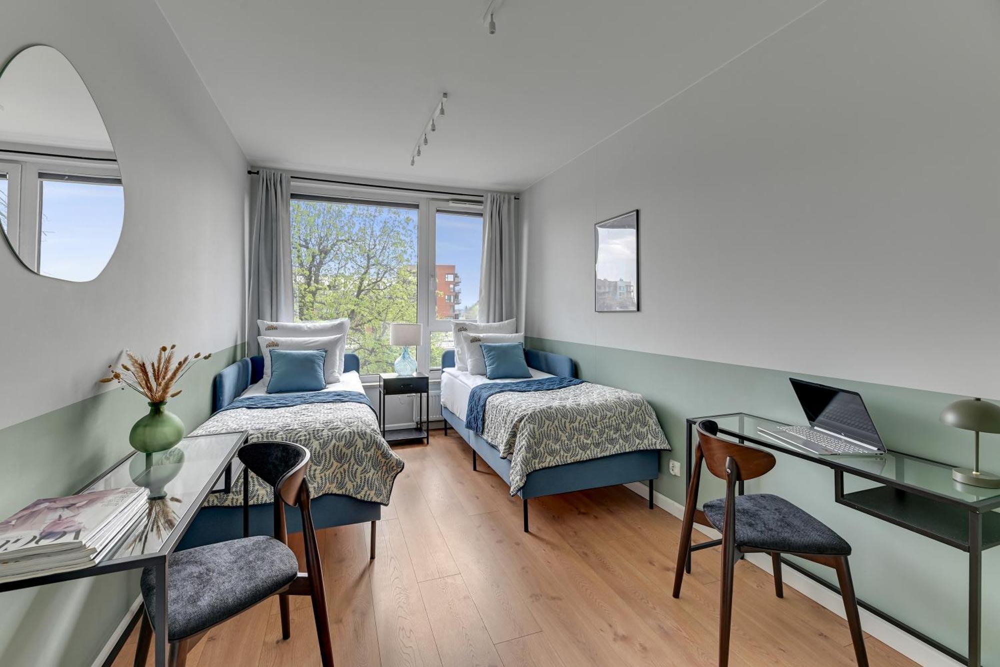Chlebova - Riverside View Terrace, Free Parking, Gym & Kidsplay By Downtown Apartments Gdansk Room photo