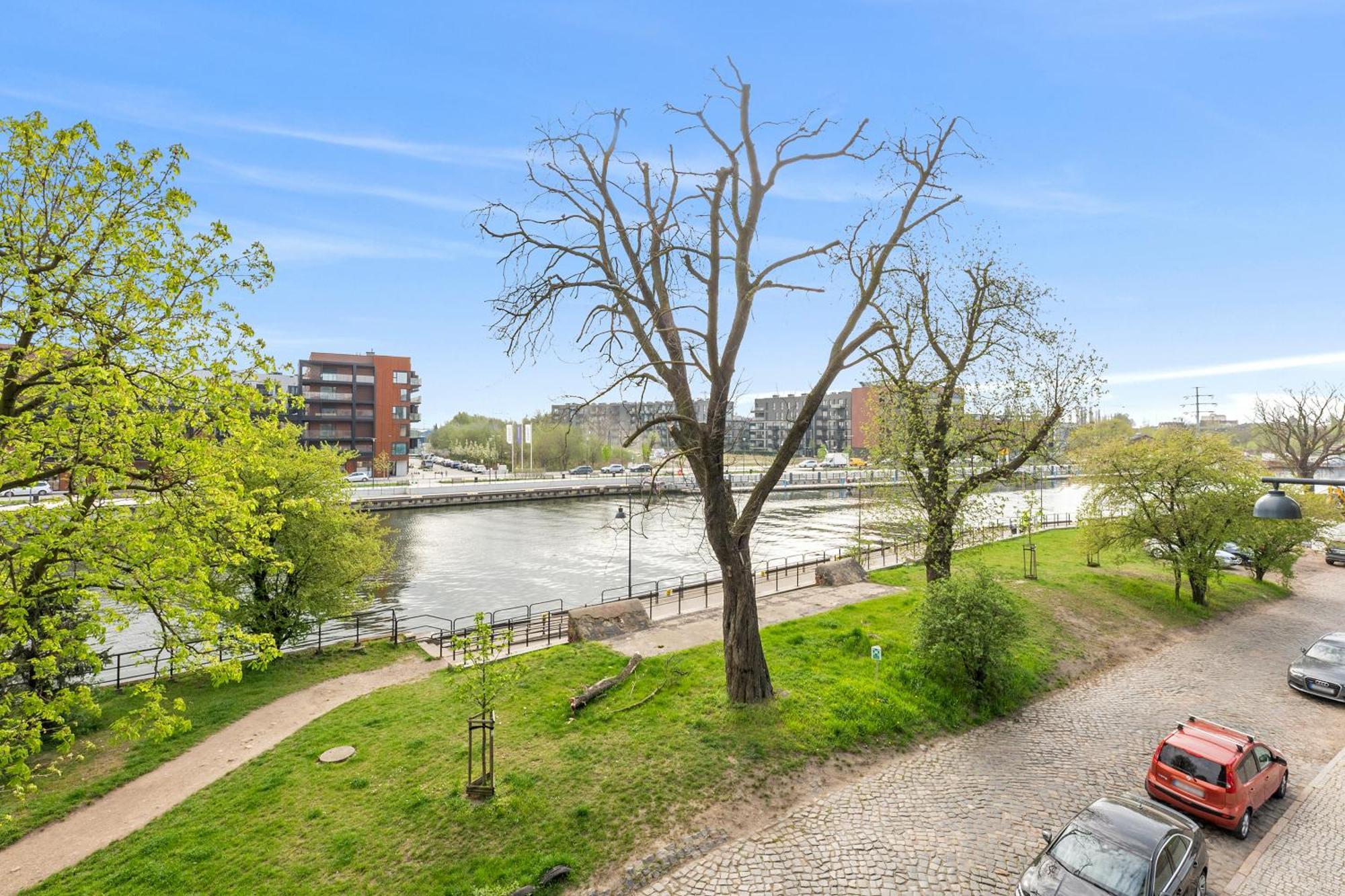Chlebova - Riverside View Terrace, Free Parking, Gym & Kidsplay By Downtown Apartments Gdansk Exterior photo
