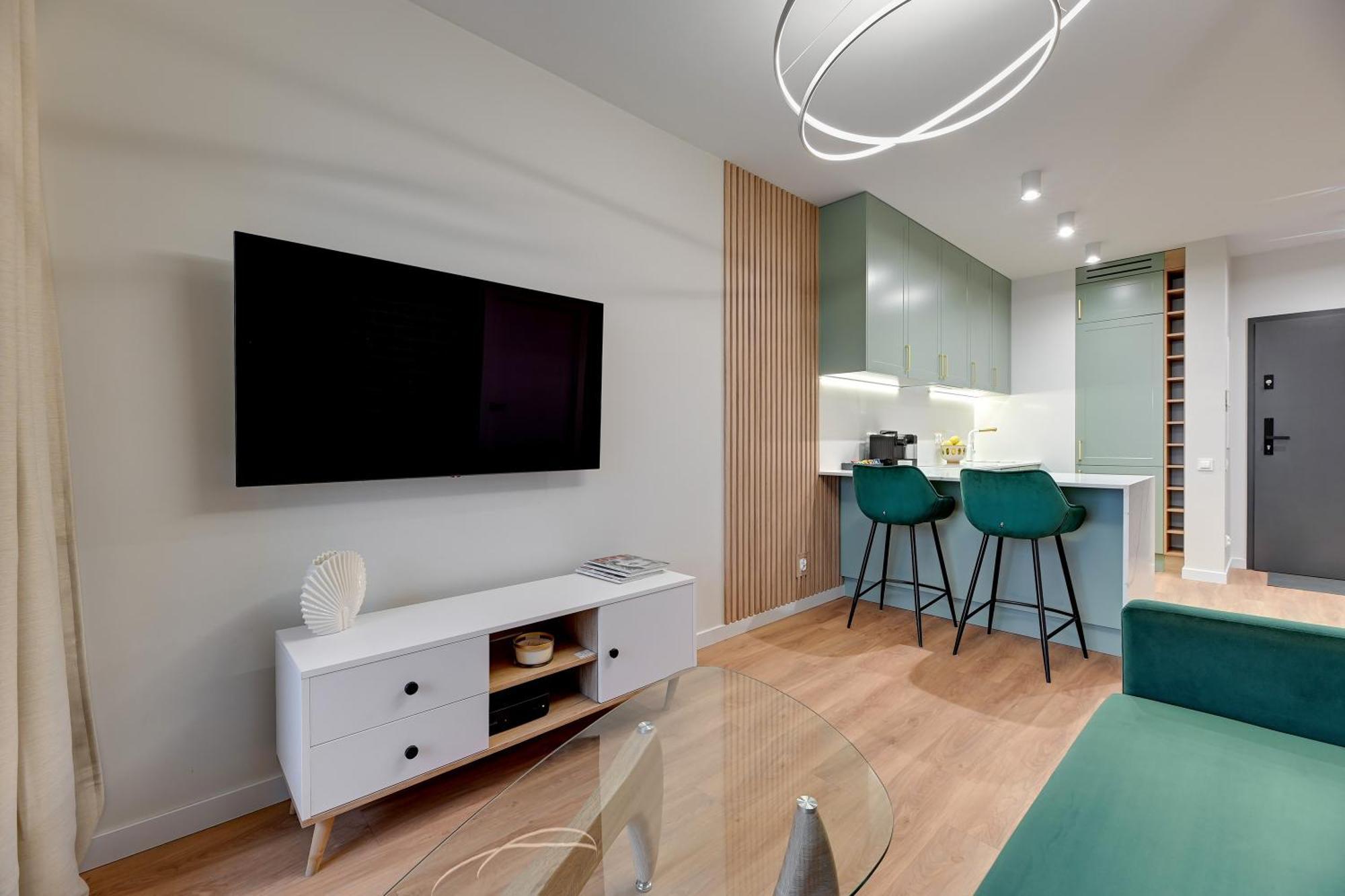 Chlebova - Riverside View Terrace, Free Parking, Gym & Kidsplay By Downtown Apartments Gdansk Exterior photo