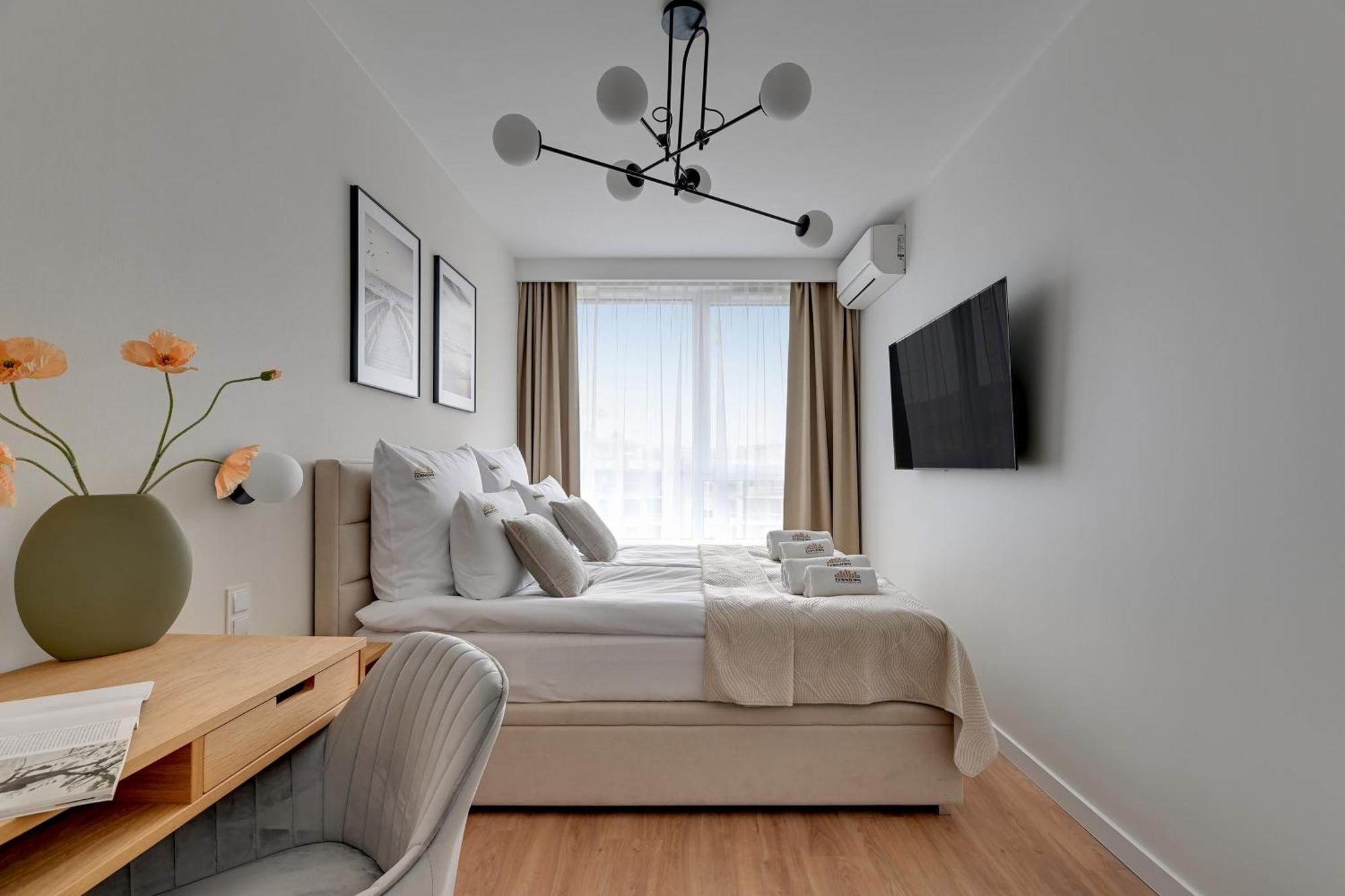Chlebova - Riverside View Terrace, Free Parking, Gym & Kidsplay By Downtown Apartments Gdansk Exterior photo
